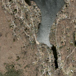 Haywardville Connecticut High Resolution Satellite Map