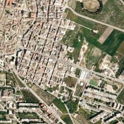Lucera map(satellite map)