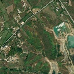 Bashkia Krujë map(satellite map)