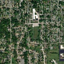809 10th St Silvis IL 61282 America High Resolution Satellite Map