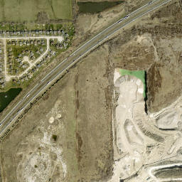 Interstate 80, Illinois and Michigan Canal, Joliet High Resolution Satellite Map