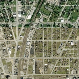 Chicago Heights map(satellite map)