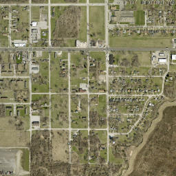 Ford Heights map(satellite map)