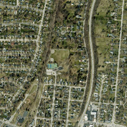 Waterville map(satellite map)