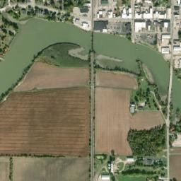 Oak Harbor map(satellite map)
