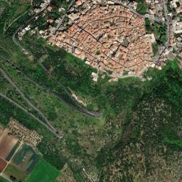Sezze map(satellite map)