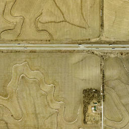 Interstate 80, Avoca, IA 51521, America High Resolution Satellite Map