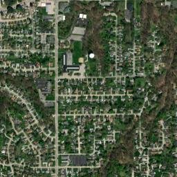 1510 44th Street Moline IL 61265 America High Resolution Satellite Map
