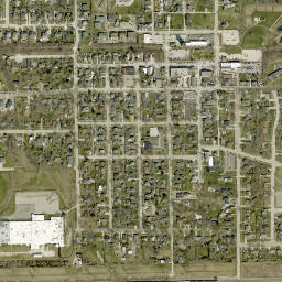 Frankfort map(satellite map)