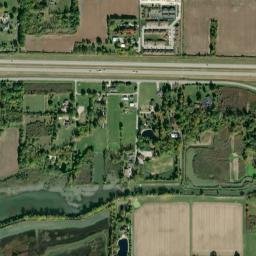 Ottawa County map(satellite map)