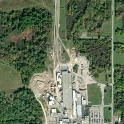 Gypsum Ohio High Resolution Satellite Map