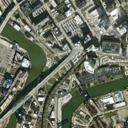 Cleveland map(satellite map)