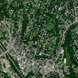 Clarks Green map(satellite map)
