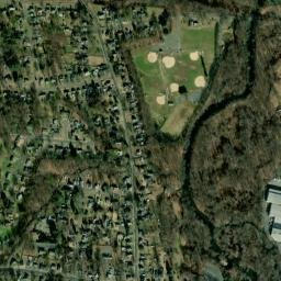 Yalesville Connecticut High Resolution Satellite Map