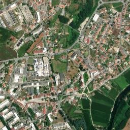 Caldas das Taipas map(satellite map)