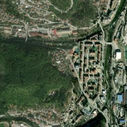 Rudozem map(satellite map)
