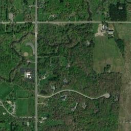 Briar Hill Corners Ohio High Resolution Satellite Map