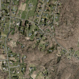 Platts Knoll Connecticut High Resolution Satellite Map