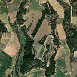 Forès map(satellite map)