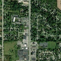 Merrillville map(satellite map)