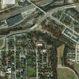 Garden Valley Ohio High Resolution Satellite Map