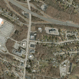 Mohegan Connecticut High Resolution Satellite Map