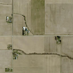 Ratsville Ohio High Resolution Satellite Map