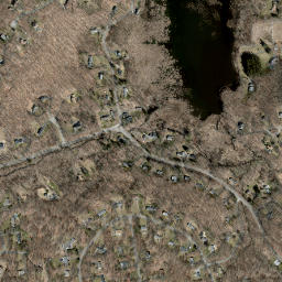 Bigelow Corners Connecticut High Resolution Satellite Map