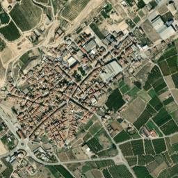 Seròs map(satellite map)