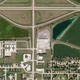 County Road 11 & U.S. 30 & Road 11 High Resolution Satellite Map