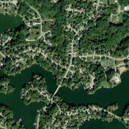 Shorewood Forest map(satellite map)