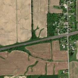 Melbern Ohio High Resolution Satellite Map