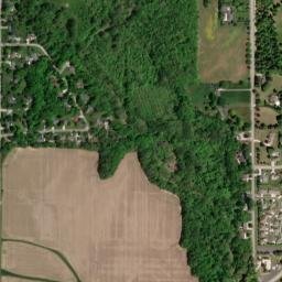 Rachel Heights Ohio High Resolution Satellite Map