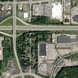 Avon Center map(satellite map)