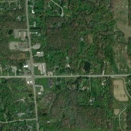 Russell Center Ohio High Resolution Satellite Map