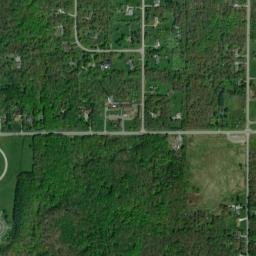 Yates Corners Ohio High Resolution Satellite Map