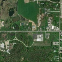 Newbury Center Ohio High Resolution Satellite Map