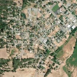 Etna California High Resolution Satellite Map