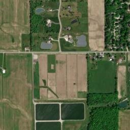 Oak Meadows Ohio High Resolution Satellite Map