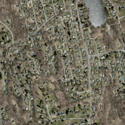 Ball Pond Connecticut High Resolution Satellite Map