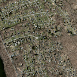 Margerie Manor Connecticut High Resolution Satellite Map