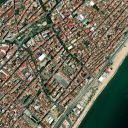 Badalona map(satellite map)