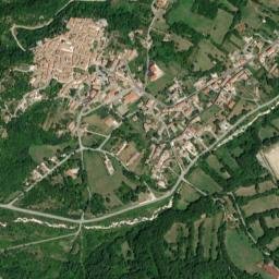Campochiaro map(satellite map)