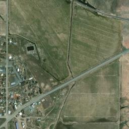 Canby California High Resolution Satellite Map