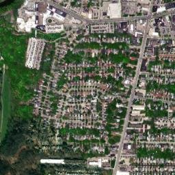 Kamms Corner Ohio High Resolution Satellite Map