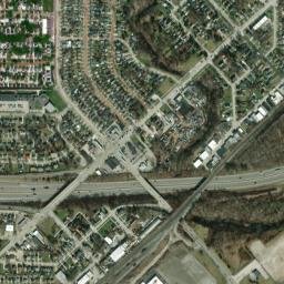 North Linndale Ohio High Resolution Satellite Map