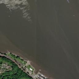 Cornwall Landing New York High Resolution Satellite Map