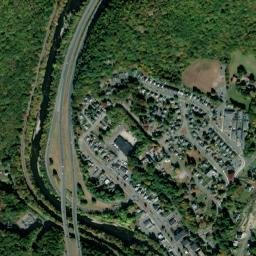 Beacon Falls Connecticut High Resolution Satellite Map