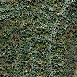 Wakefield-Peacedale map(satellite map)