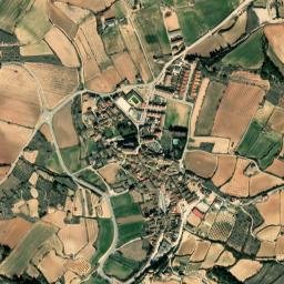 Blancafort map(satellite map)